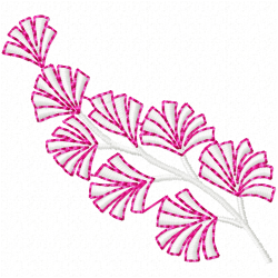 Flowers And Tree Embroidery Design 11 Flowers And Tree Embroidery Design 11